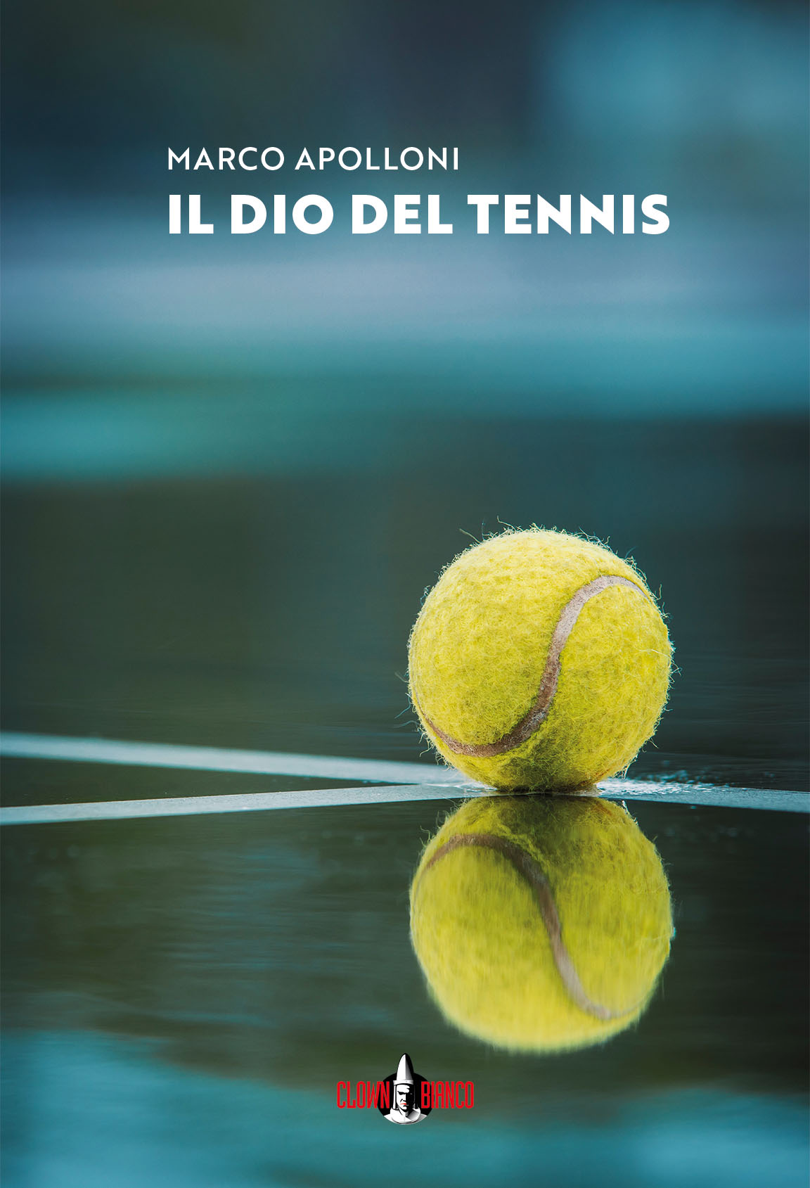copertina del romanzo il dio del tennis di marco apolloni